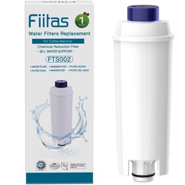 Fiitas WasserFilter für Delong hi Kaffeemaschine Magnifica s Dinamica, ECAM, ESAM, ETAM Serie, Wasser weich machen, Kalk reduzieren(1 Pack)