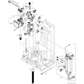 Bosch Luft/Wasser-Wärmepumpe Compress CS5800iAW 12 E Inneneinheit wandhängend 8738212419