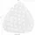 Sitting Point BeanBag Fluffy 70 x 90 cm grau