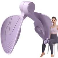 Hüfttrainer, Beckenbodentrainer, Innenschenkeltrainer Für Frauenspo/beckenbodenmuskelkorrektur/nach Dem Training (lila)