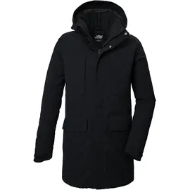 KILLTEC Herren Mantel, schwarz, XXL