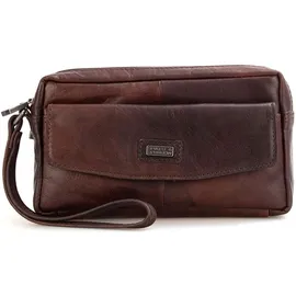 Spikes & Sparrow Bronco Toiletry Bag, Necessaire, Braun