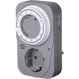 Brennenstuhl 1506590 Steckdosen-Timer analog Tagesprogramm 1 120 min 3680W IP20