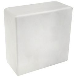 Fuchs Design Glasziegel, BxH: 100 x 100 mm - weiss