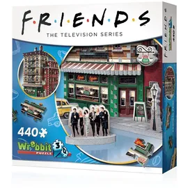 wrebbit Friends - Central Perk (440 Teile) - 3D-Puzzle
