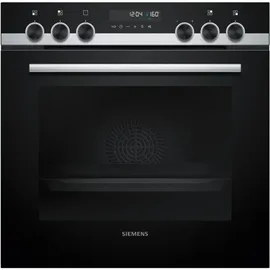 Siemens EX83DC2 Herdset groß AutoClean activeClean mit 60 cm Induktions Kochfeld (EM645CQB6E + HE578GBS4)