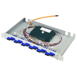 Telegärtner Karl Gärtner Telegärtner LWL-Patchpanel 12 Port LC 1 HE - Patch-Pane
