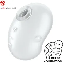 Satisfyer Cutie Ghost, 9 cm, weiß