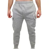 Nike Sportswear Club Fleece Cargo Pants Herren dk grey heather/matte silver/white L