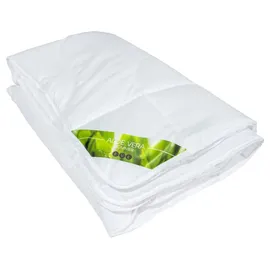 eve wonderful sleeping Aloe Vera, leicht 155 x 220 cm Bezug mit Aloe Vera veredelt - Weiß
