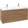 Villeroy & Boch Waschbeckenunterschrank 4 Auszüge 127,2 x 57,9 x 46,2 cm Kansas Oak / Aluminium glänzend