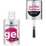 Essence Extreme Gel-Like Gihg Shine Top Coat GLOSS TO GO 8 ml Weiss