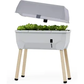 Gusta Garden Hochbeet Sammy Salad 79 x 37,5 x 95 cm Hellgrau