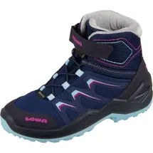 Lowa Maddox Warm GTX für Kinder, blau, Größe 27