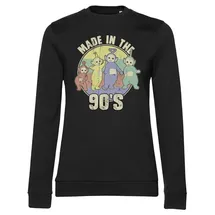 Teletubbies Made In The 90s Girly Sweatshirt Schwarz XXL