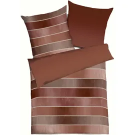 KAEPPEL Timeless Feinbiber terra 135 x 200 cm + 80 x 80 cm
