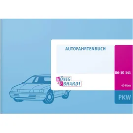 KÖNIG & EBHARDT K&E Autofahrtenbuch A6 quer PKW 954K40