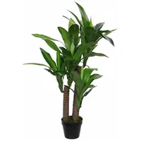 Mica Decorations Dracaena Kunstpflanze - H110 x Ø60 cm - Grün