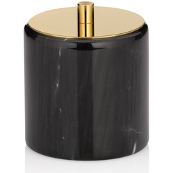 Wattedose Liron Marmor schwarz 11cm 9,5cmØ