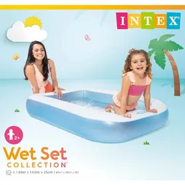 Intex Rechteckiger Baby-Pool 166 x 100 x 28 cm (57403)
