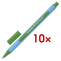 10x Kugelschreiber »Slider Edge XB« 1522 grün, Schneider