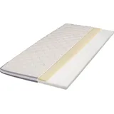 Quartier Intro Viscotopper 140 x 200 cm weiß