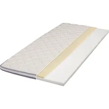 Quartier Intro Viscotopper 140 x 200 cm weiß