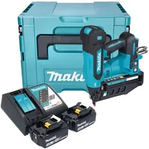 Makita DBN 601 RFJ Akku Nagler 18 V 19 - 64 mm mit 2 x 3,0 Ah Akkus + Ladegerät im Makpac
