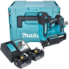 Makita DBN 601 RFJ Akku Nagler 18 V 19 - 64 mm mit 2 x 3,0 Ah Akkus + Ladegerät im Makpac