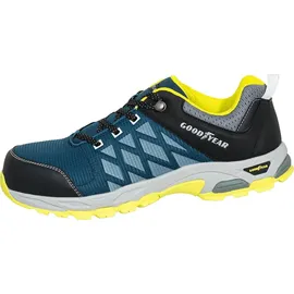 Goodyear S1P Sicherheitsschuhe Petrol/Gelb 40