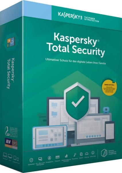 Kaspersky Total Security 2024 - 1 PC / 1 an