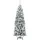 Costway Bleistift Weihnachtsbaum mit Schnee Grün 180 cm