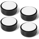 SO-TECH® Möbelfuß GOLF Sofafuss mit Bodengleitern - höhenverstellbar, (4-St), 4 Stück im Set - schwarz - zum Kleben oder Anschrauben schwarz 2.35 cm