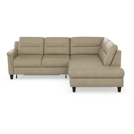 sit&more Ecksofa »Farö L-Form« inklusive Federkern, wahlweise mit Bettfunktion und Bettkasten