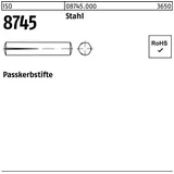Industrial Quality Supplies ISO 8745 Passkerbstifte Stahl 8 x 26 S