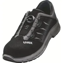 Uvex 2 trend BOA S3 Halbschuh Weite 11 schwarz 36 - schwarz