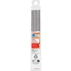 edding 8881 Ersatzminen für Tieflochmarker-Bleistift grau, 6 St.