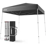 Wiltec Faltpavillon 2,5 x 2,5 m Grau