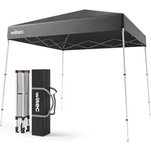 Wiltec Faltpavillon 2,5 x 2,5 m Grau