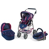 Bayer Chic 2000 Emotion 3 in 1 All In stars navy