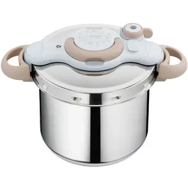 SEB 9 l Dampfdrucktopf Edelstahl Silber