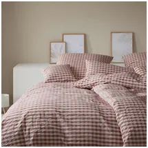 ELEGANTE Lilly Kariert Rot 40 x 80 cm