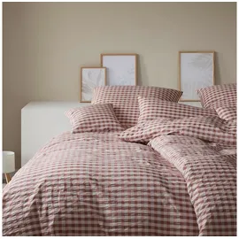 ELEGANTE Lilly Kariert Rot 40 x 80 cm