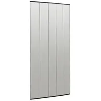VidaXL Insektenschutz für Türen Schwarz 100x220 cm Polyester