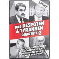 Tyrannen & Despoten Quartett - Diktatoren Kartenspiel 32 Spielkarten 3 Editionen
