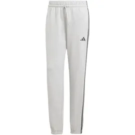 adidas Essentials 3-Stripes French Terry Cuffed Jogginghose Medium Grey Heather/Black XXS