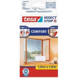 TESA  tesa® Insect Stop Fliegengitter Fliegengitter für Fenster weiß 130 x 150 cm