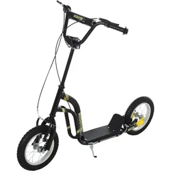 HOMCOM Kinderscooter Stahl, Aluminium