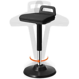 Vevor Aktivstuhl Stoff Schwarz