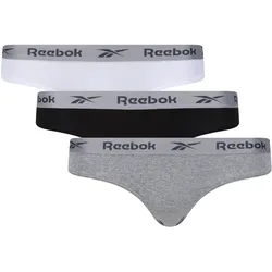 Reebok Slip »Enrica«, (3er Pack), mit Branding am Bund Reebok black/white M